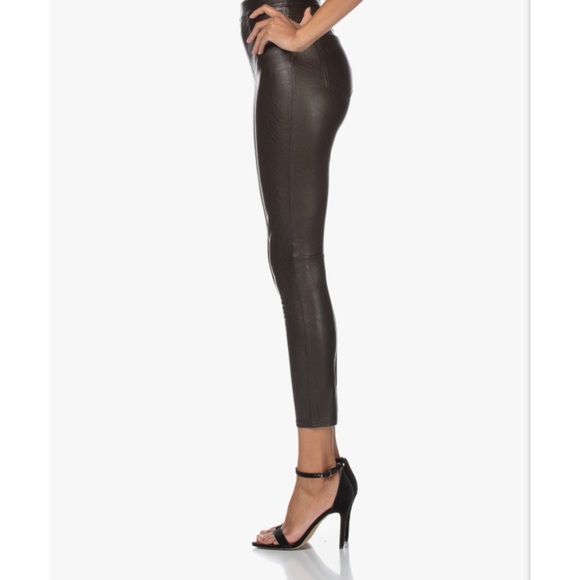 Spanx Leather-Like Ankle Skinny Pant - Picture 4 of 6